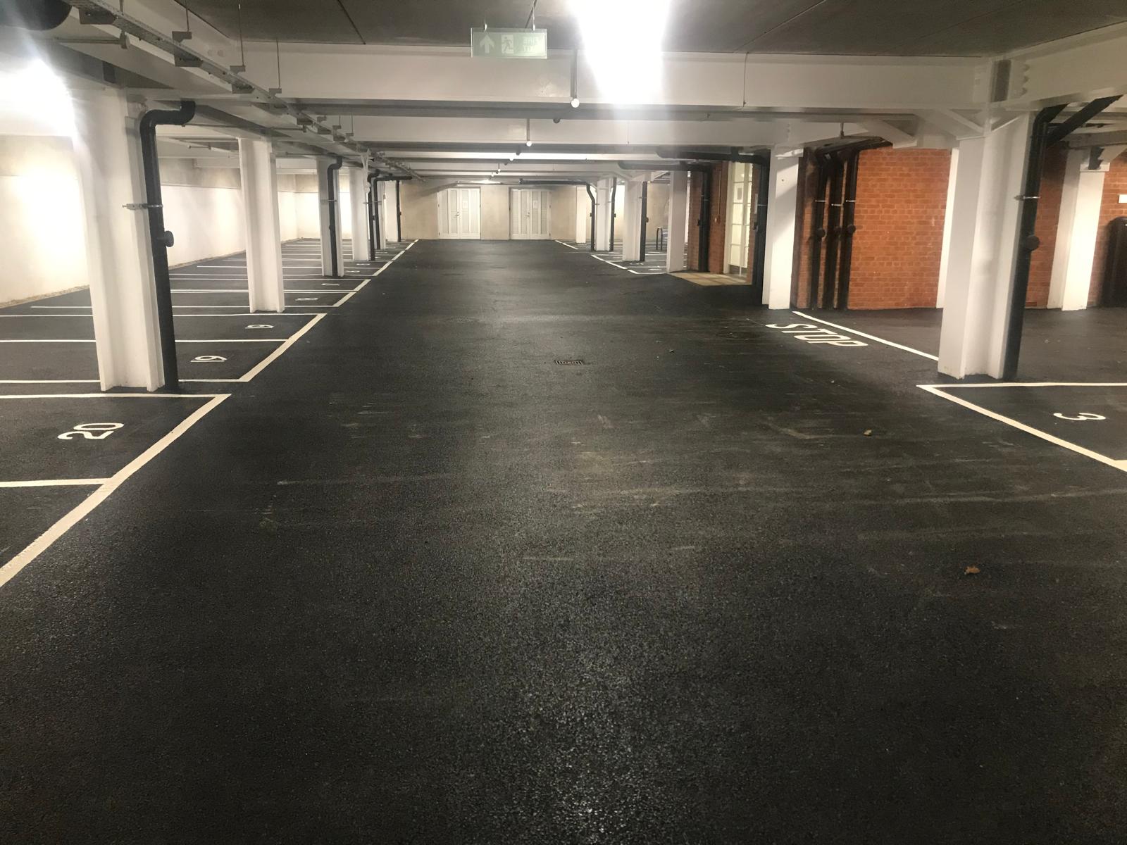 commercial car park resurfacing in Dorset